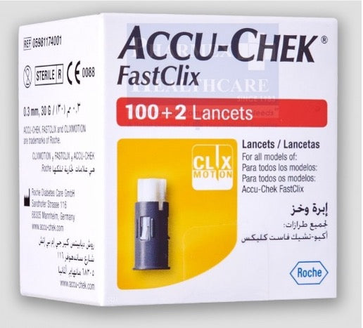 ACCU-CHEK FastClix Lancets YMS