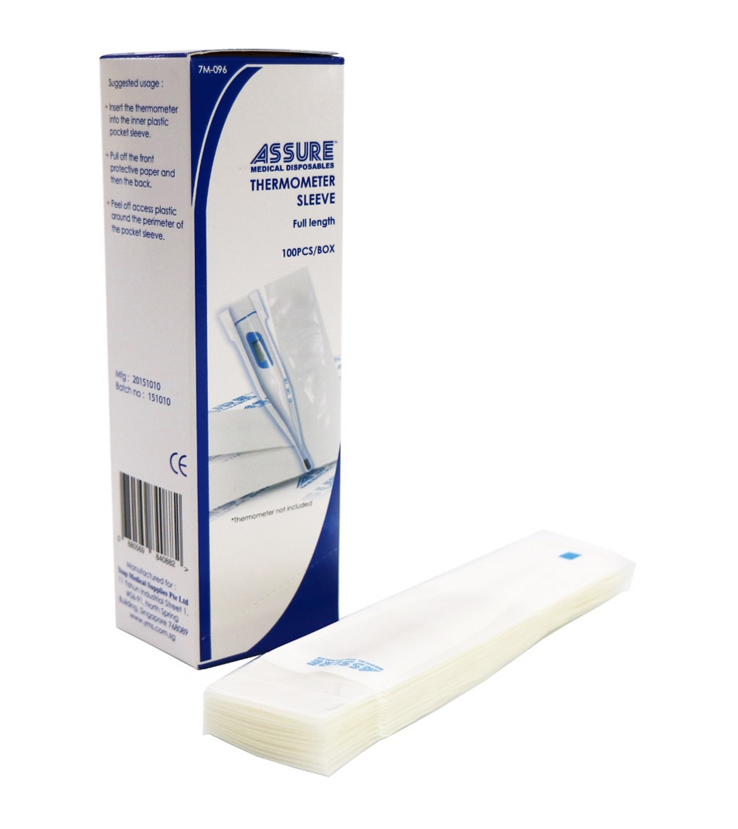 ASSURE Thermometer Sleeves YMS