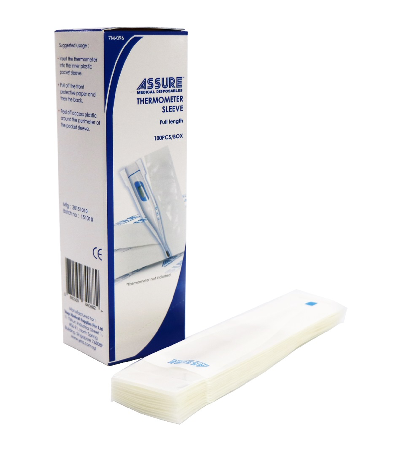 ASSURE Thermometer Sleeves YMS
