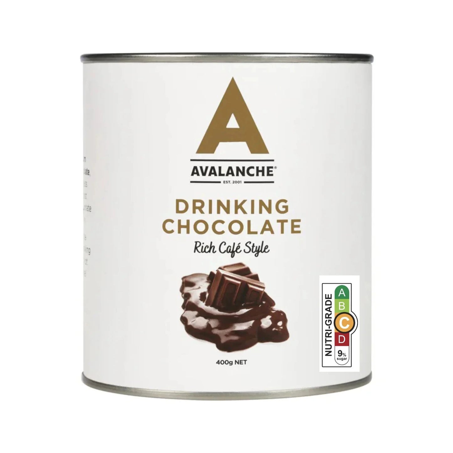 AVALANCHE Drinking Chocolate 400gm Optimo