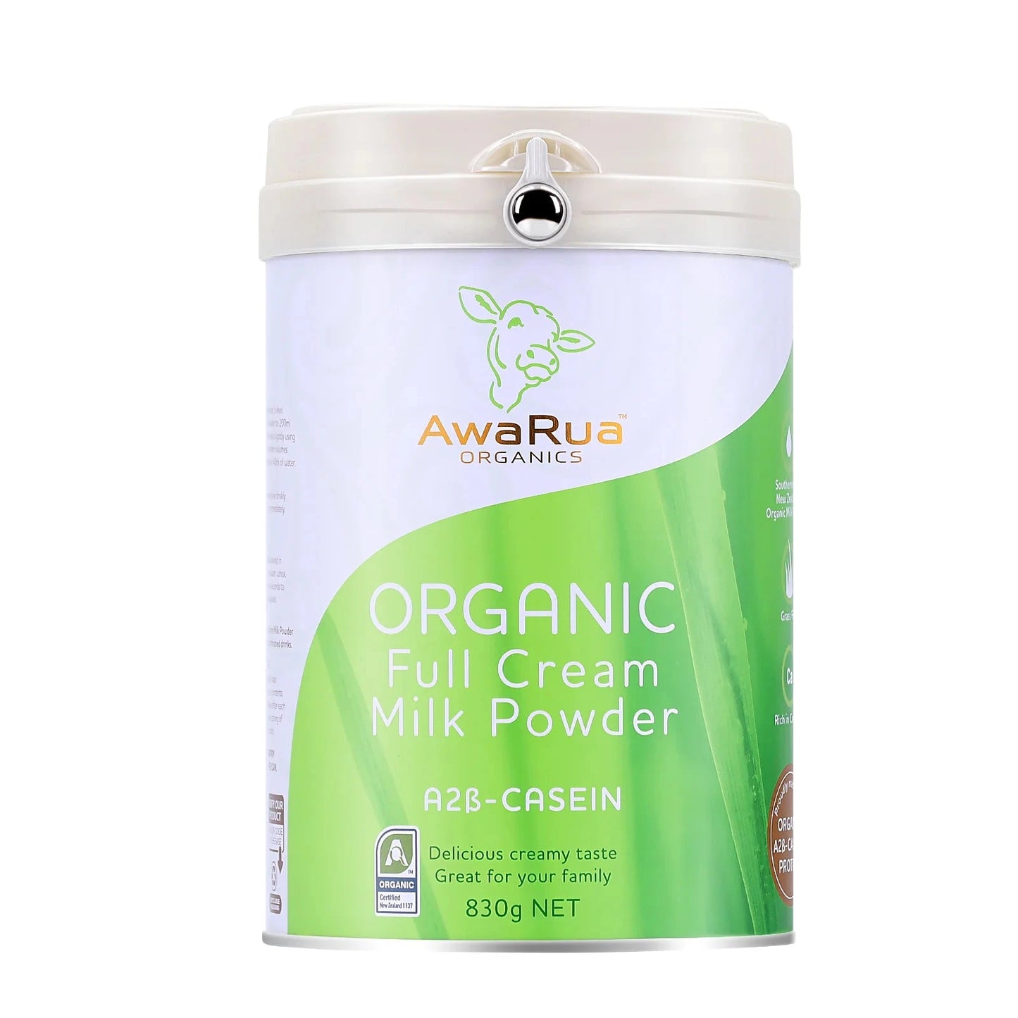 AWARUA ORGANICS Full Cream Milk Powder A2 Casein Optimo
