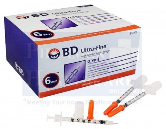 BD Ultra-Fine Insulin Syringe YMS