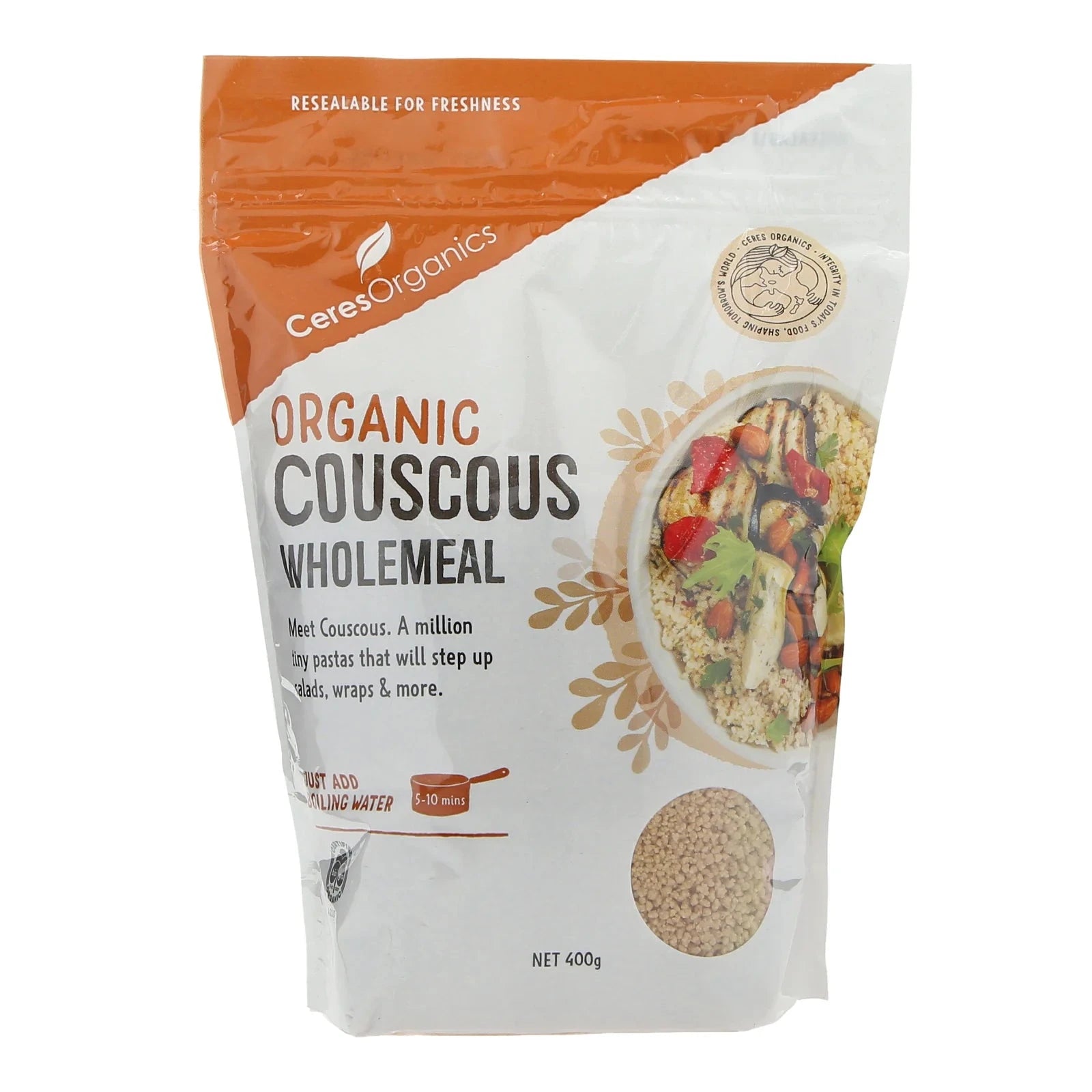 CERES ORG Couscous Wholemeal Optimo
