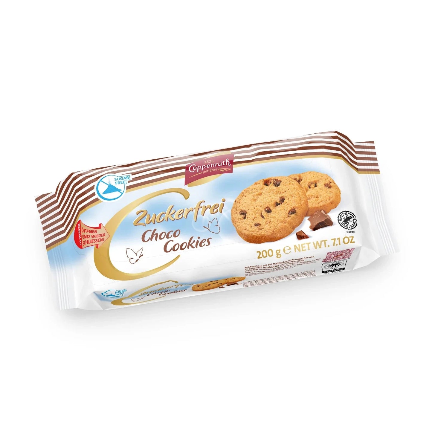 COPPENRATH Sugarfree Biscuits Chocolate Optimo