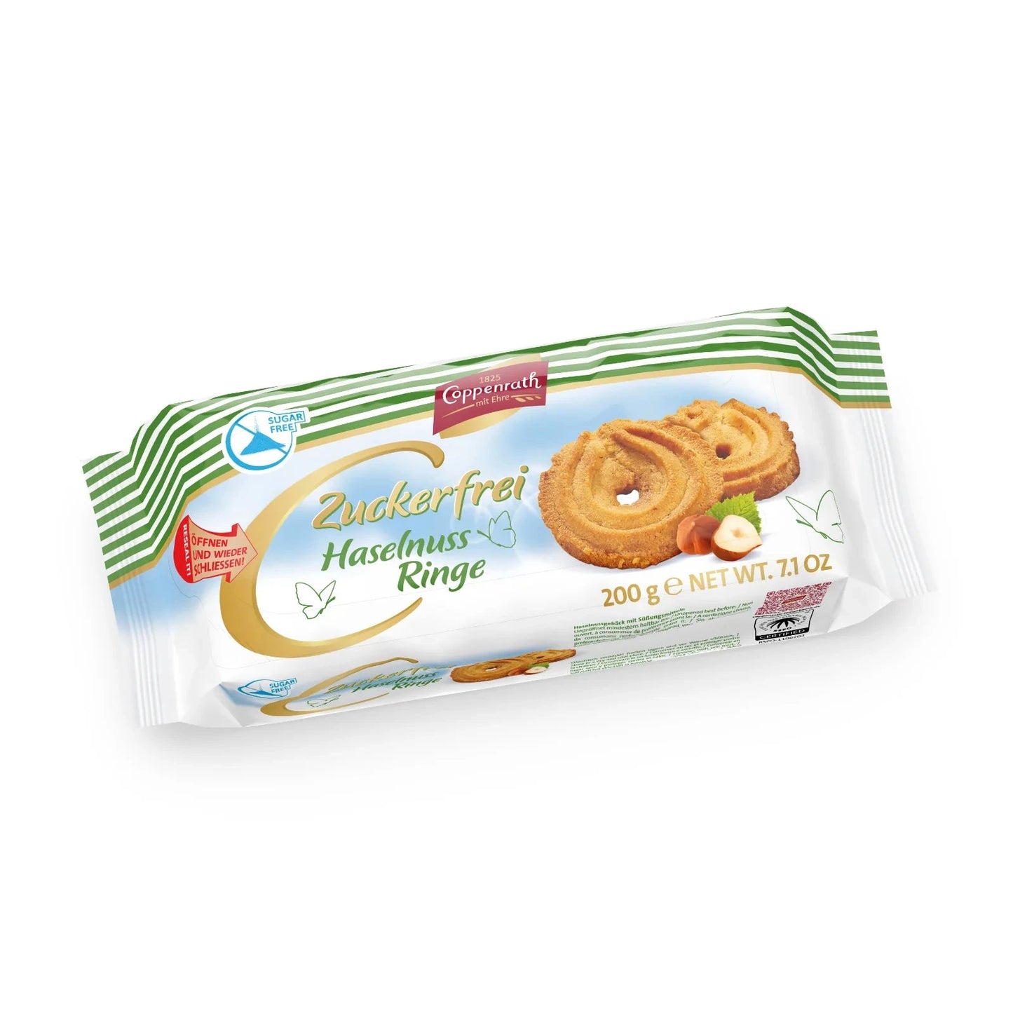 COPPENRATH Sugarfree Biscuits Hazelnut Optimo