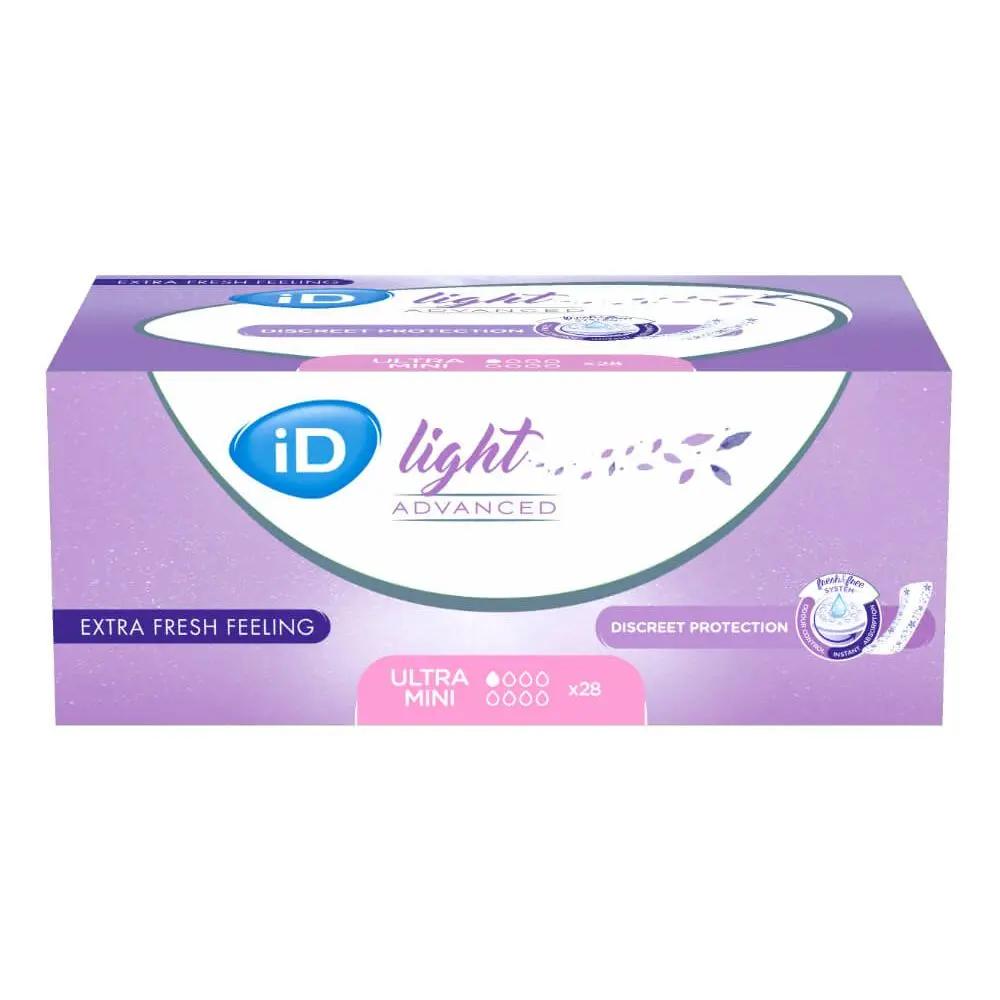 ID Light Ultra Mini, Incontinence Pads YMS