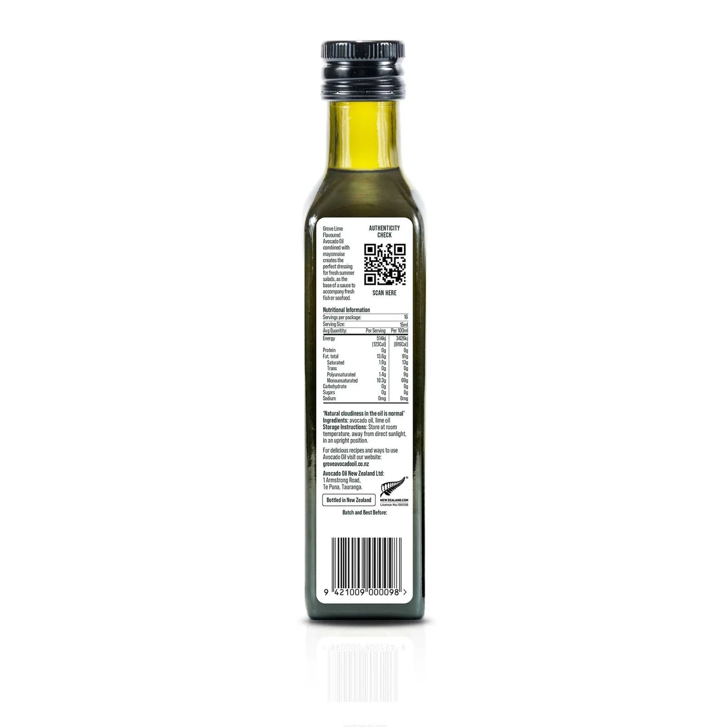 GROVE Avocado Oil Lime Infused Optimo