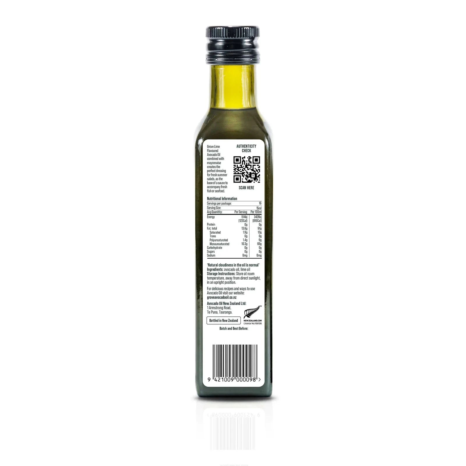 GROVE Avocado Oil Lime Infused Optimo