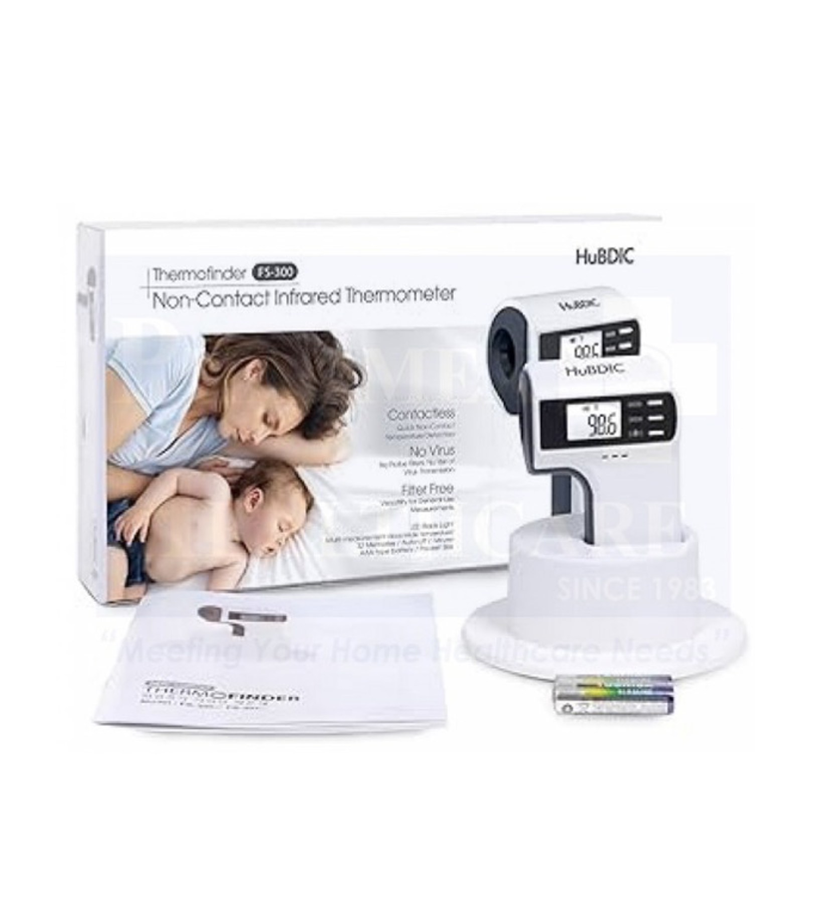HuBDIC Thermofinder | Non-Contact Infrared Thermometer FS-300 YMS
