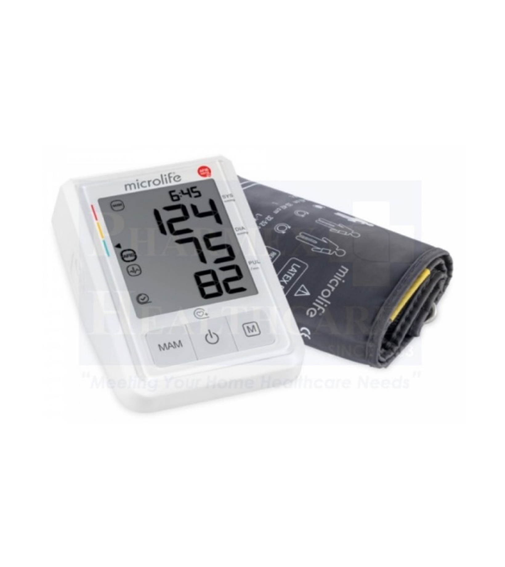 MICROLIFE B3 AFIB Upper Arm Blood Pressure Monitor With Adaptor YMS