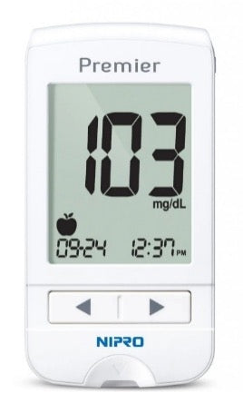 NIPRO Premier Alpha Blood Glucose Meter Starter Pack YMS