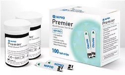 NIPRO Premier Alpha Blood Glucose Test Strips (50s/100s) YMS