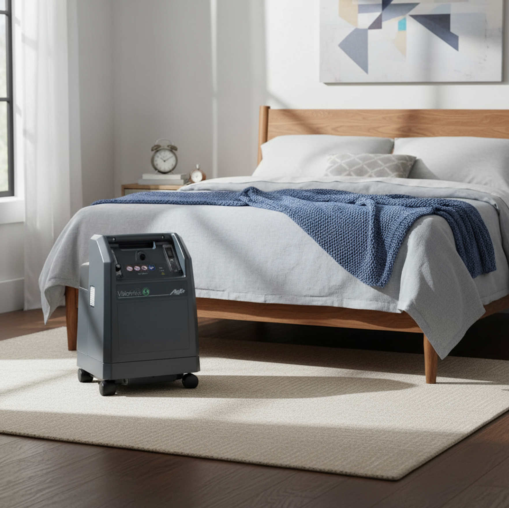 AS098-7 VisionAire 5 Mini Oxygen Concentrator Gaia-Aire Solutions