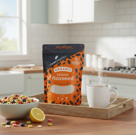 CERES ORG Flaxseed Ground (Ground Linseed) Optimo
