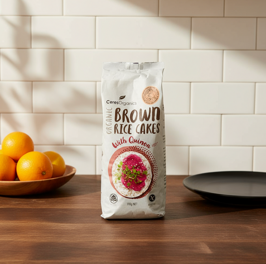 CERES ORG Brown Rice Cakes with Quinoa Optimo