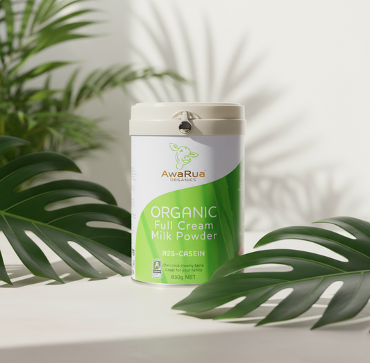 AWARUA ORGANICS Full Cream Milk Powder A2 Casein Optimo