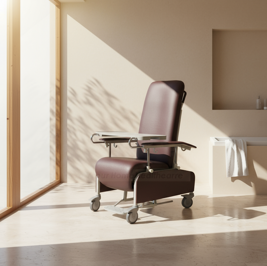 ASSURE REHAB Mobile Geriatric Chair (Full Recliner) YMS
