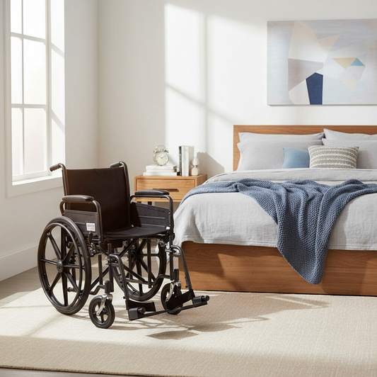ASSURE REHAB Wheelchair Hammertone 16"/18" (AR-0117) YMS