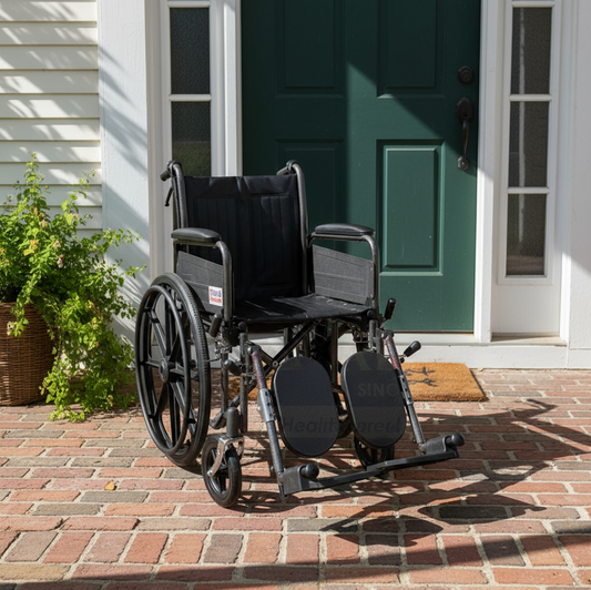 ASSURE REHAB Heavy Duty Hammertone Wheelchair (AR-0126) YMS