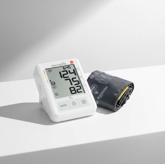 MICROLIFE B3 AFIB Upper Arm Blood Pressure Monitor With Adaptor YMS