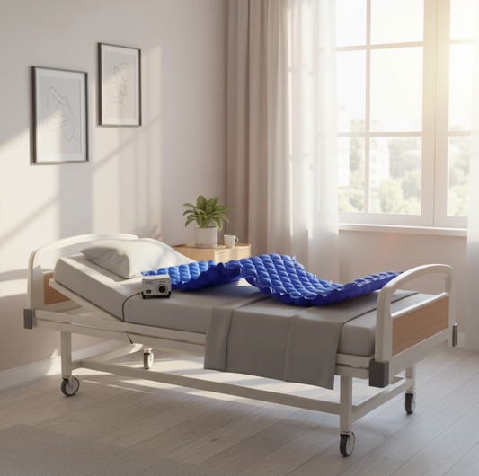 YHMED Anti Bedsore Alternating Pressure Bubble Mattress & Pump YMS