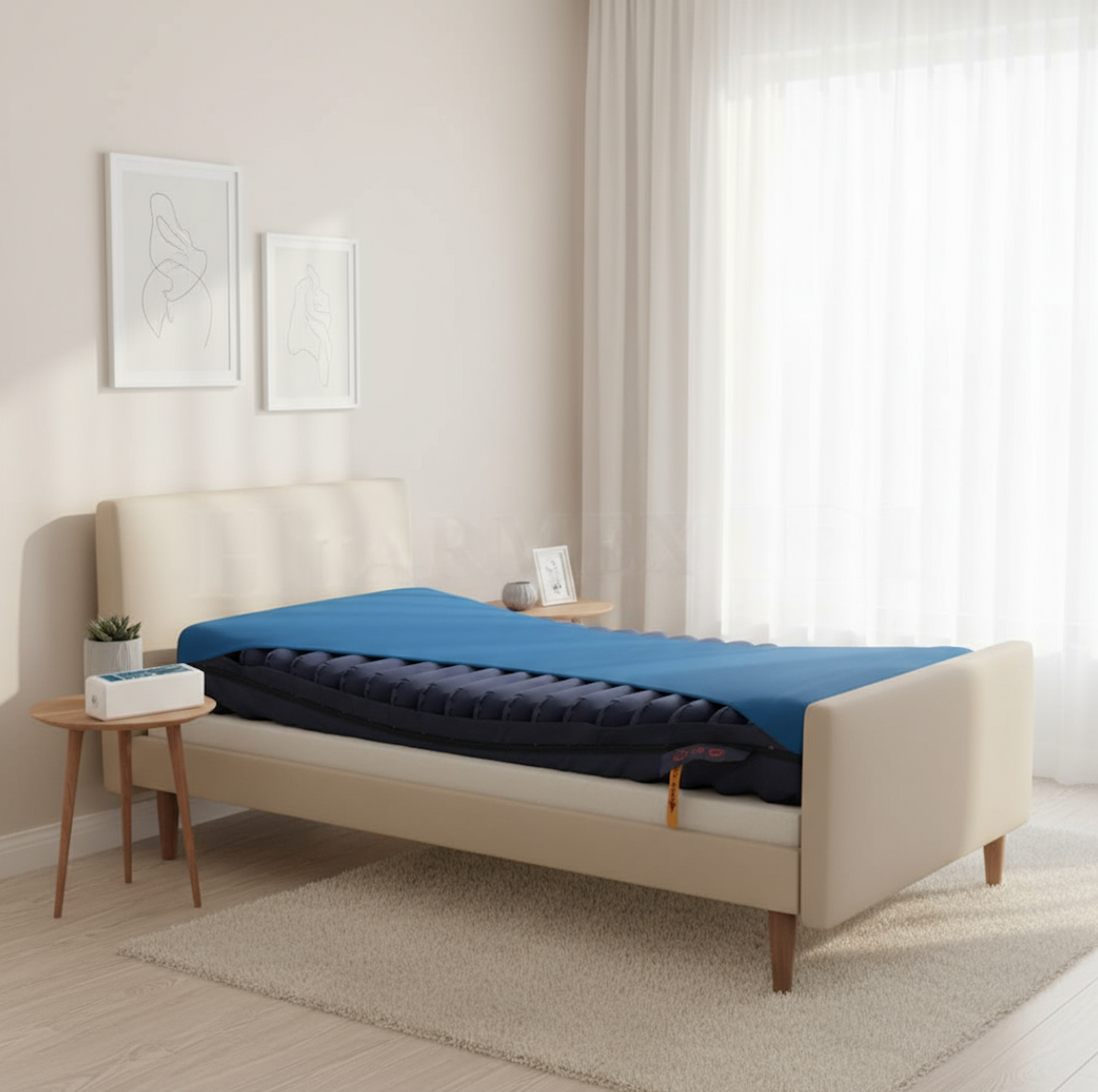 YHMED ALTERNATING TUBULAR MATTRESS WITH PUMP YMS