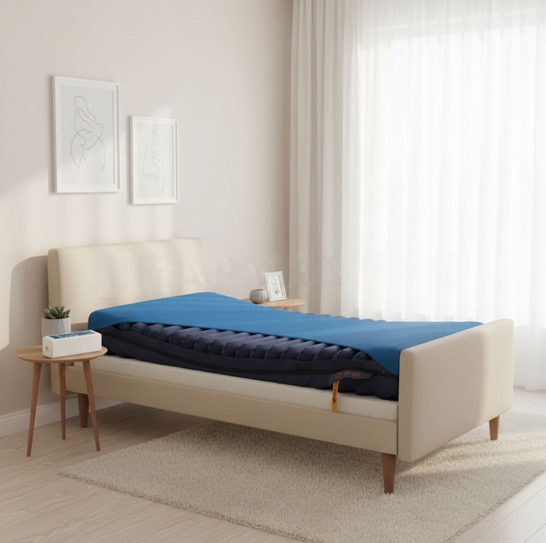 YHMED ALTERNATING TUBULAR MATTRESS WITH PUMP YMS