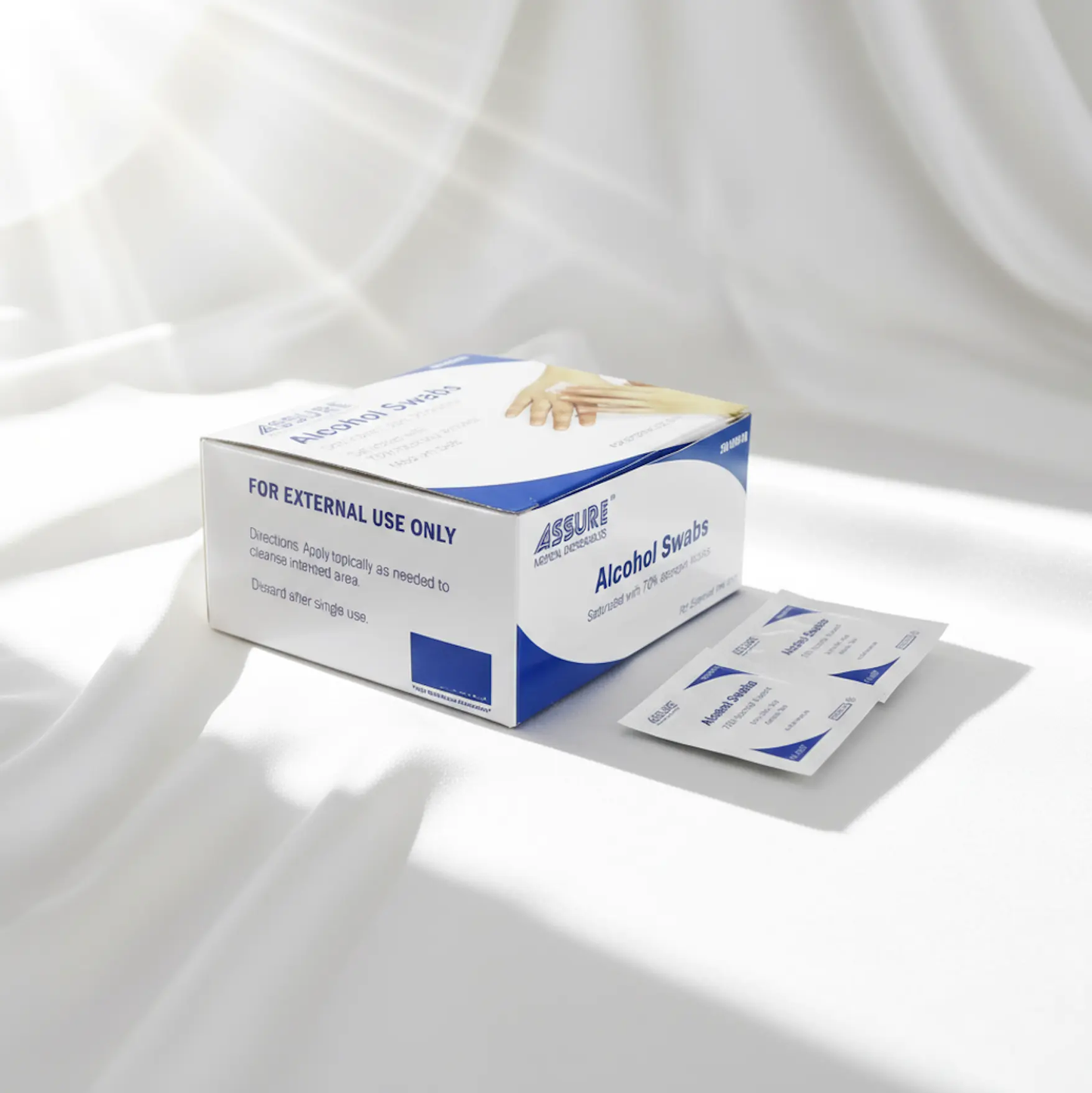 ASSURE Alcohol Swab (3cm x 3 cm) YMS