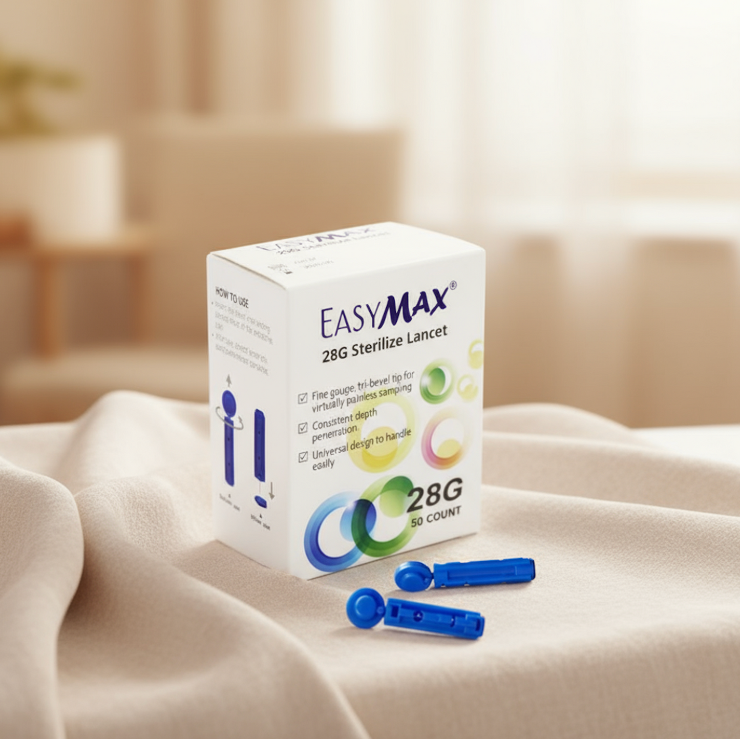 EASYMAX Sterilize Lancet 28G YMS