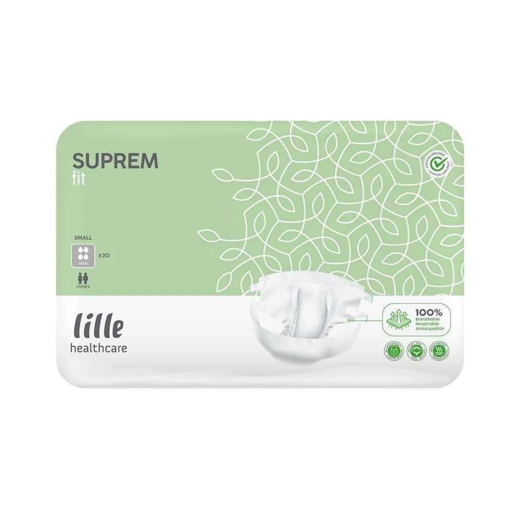 LILLE SUPREM Fit Adult Diapers, Grey Maxi - Care@Home