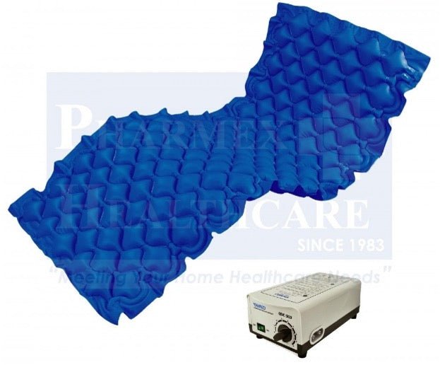 YHMED Anti Bedsore Alternating Pressure Bubble Mattress & Pump - Care@Home