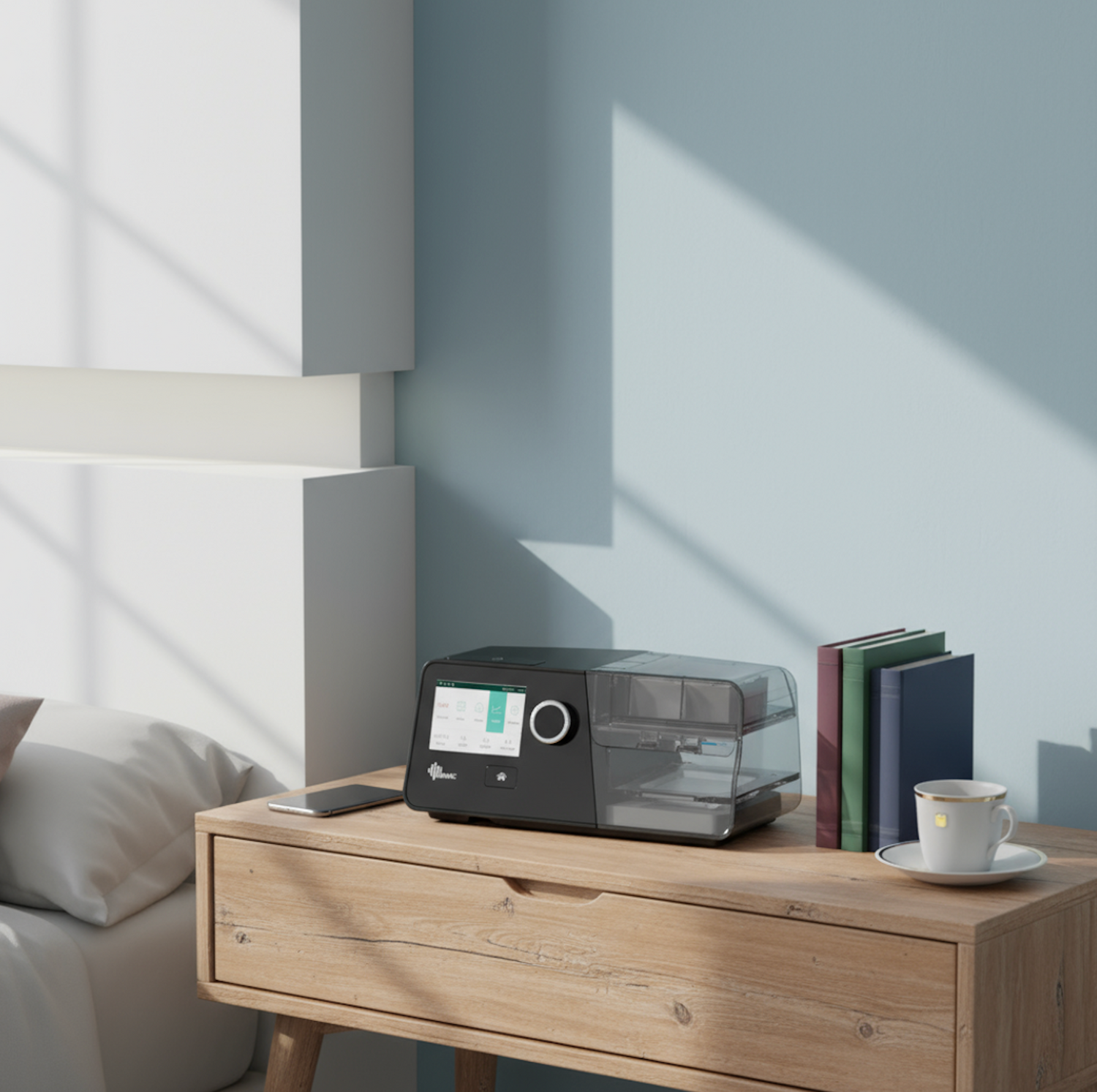 BMC G3 Auto Cpap with Integrated Heated Humidifier Gaia-Aire Solutions