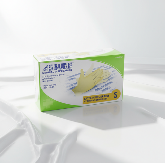 ASSURE Powder-Free Latex Gloves YMS
