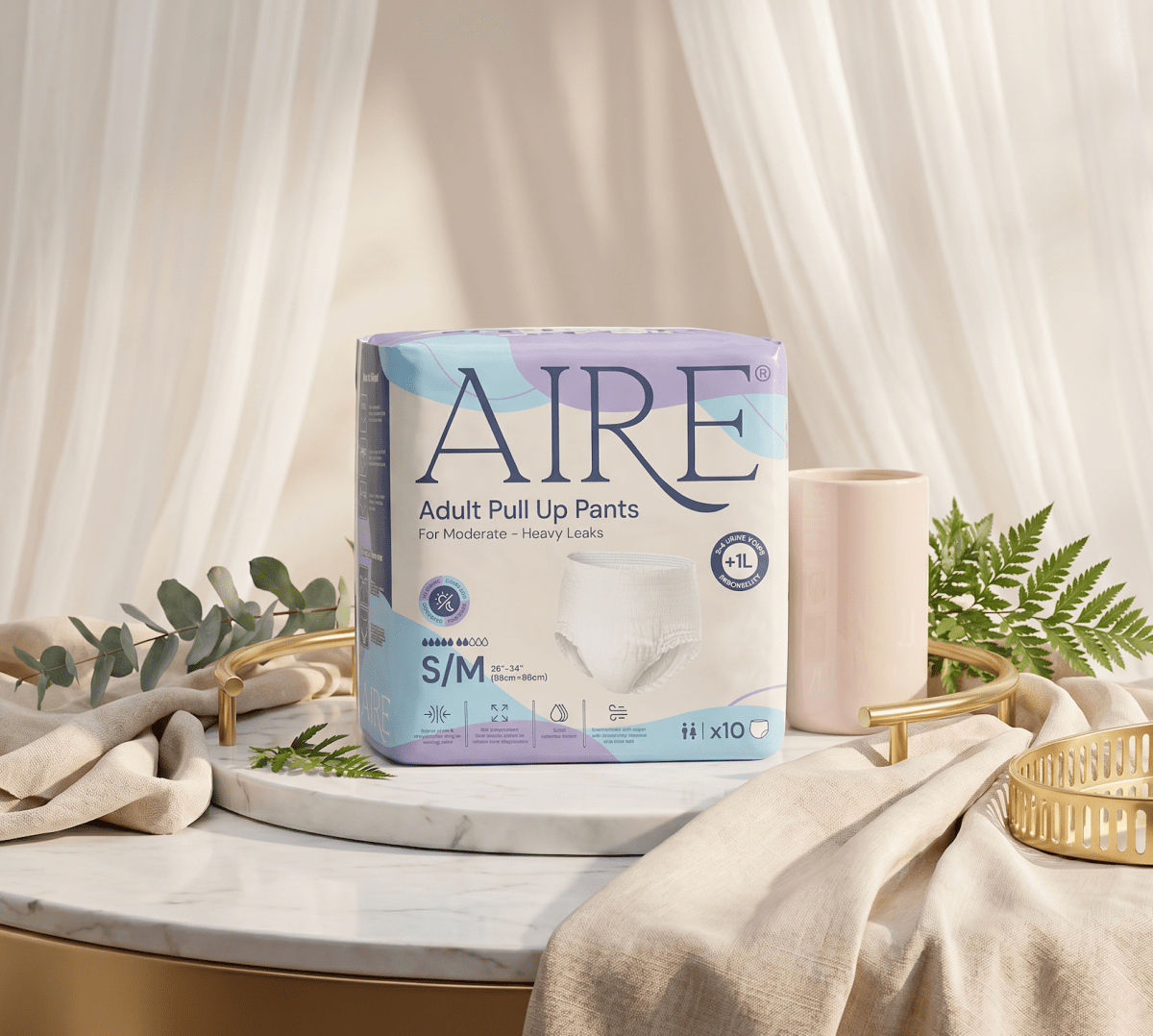 Aire Adult Pul Up Pants - Care@Homes
