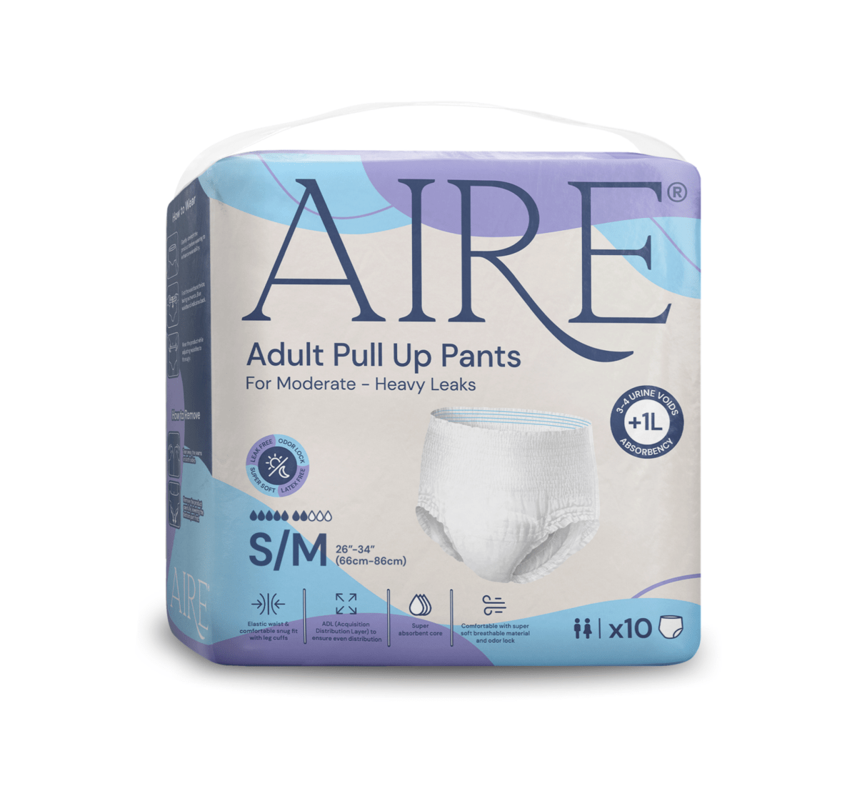 Aire Adult Pul Up Pants - Care@Homes
