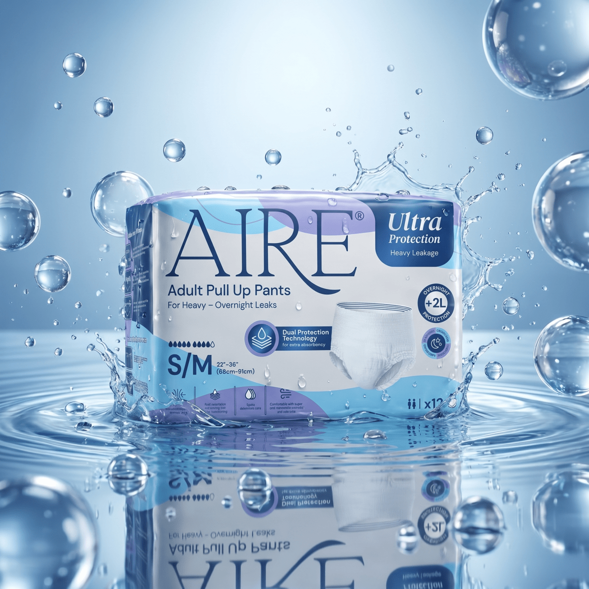 Aire® Ultra Pull Up Pants - Care@Homes