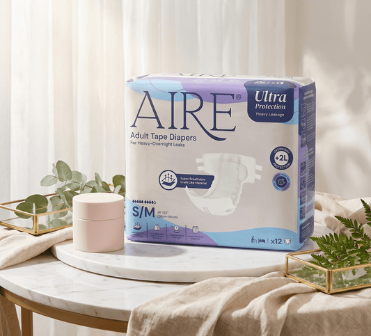 Aire® Ultra Tape Diapers - Care@Homes