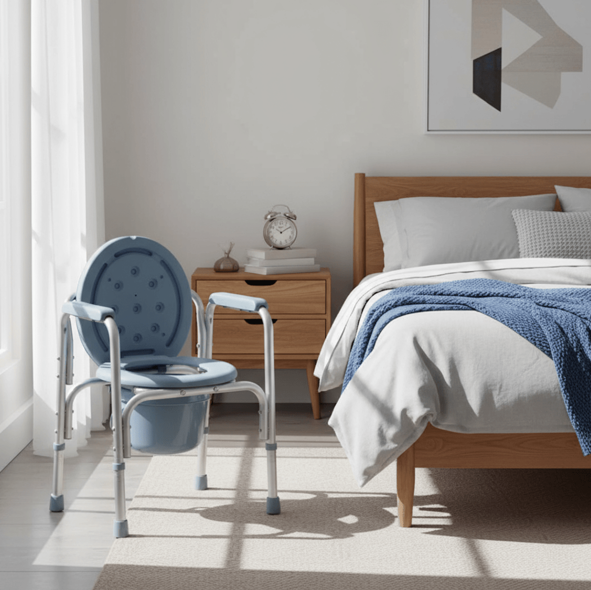 Aluminum Commode, KY813L - Care@Home