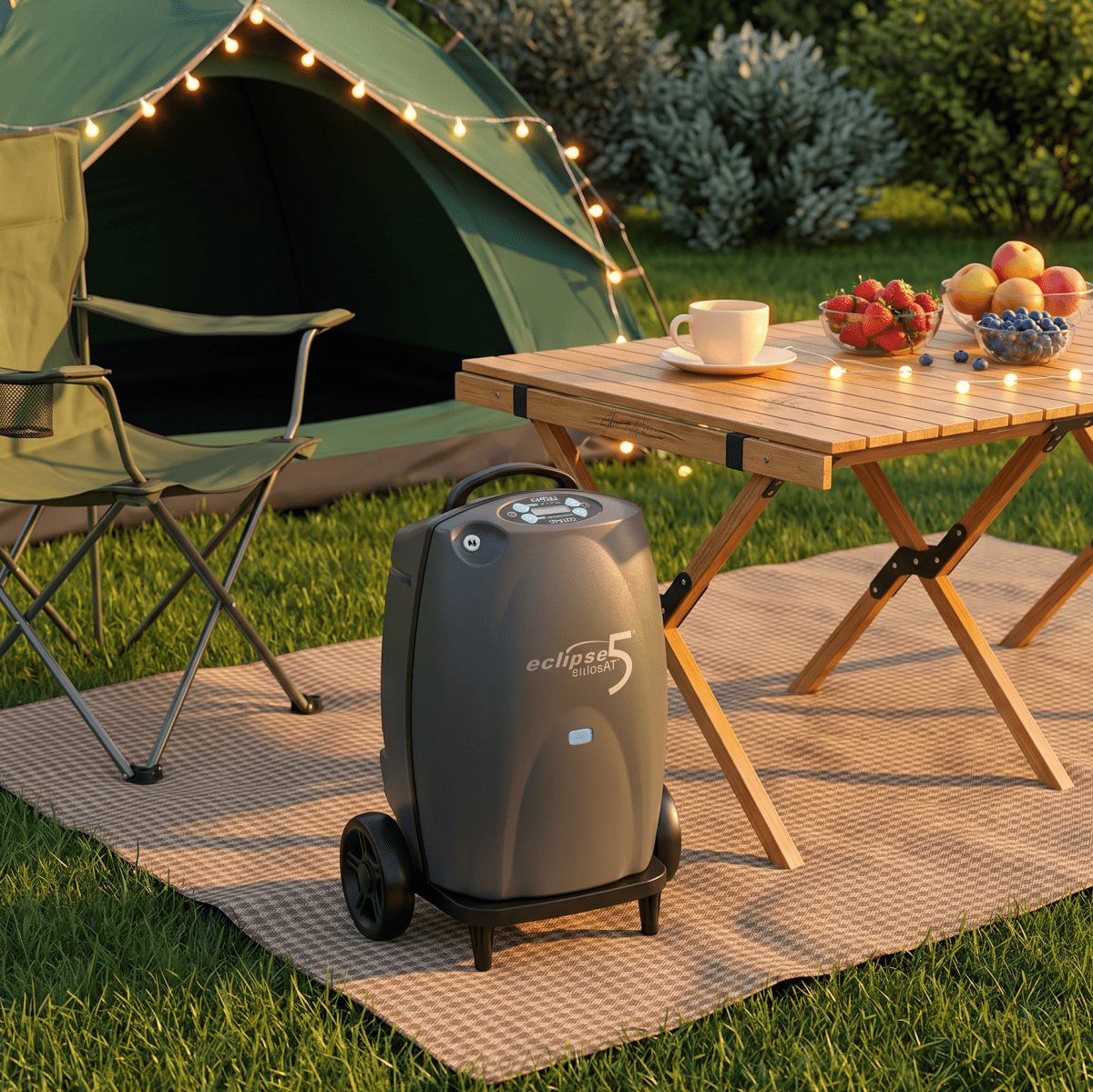 AS-6900BT-SEQ Eclipse 5® Transportable Oxygen Concentrator - Care@Homes
