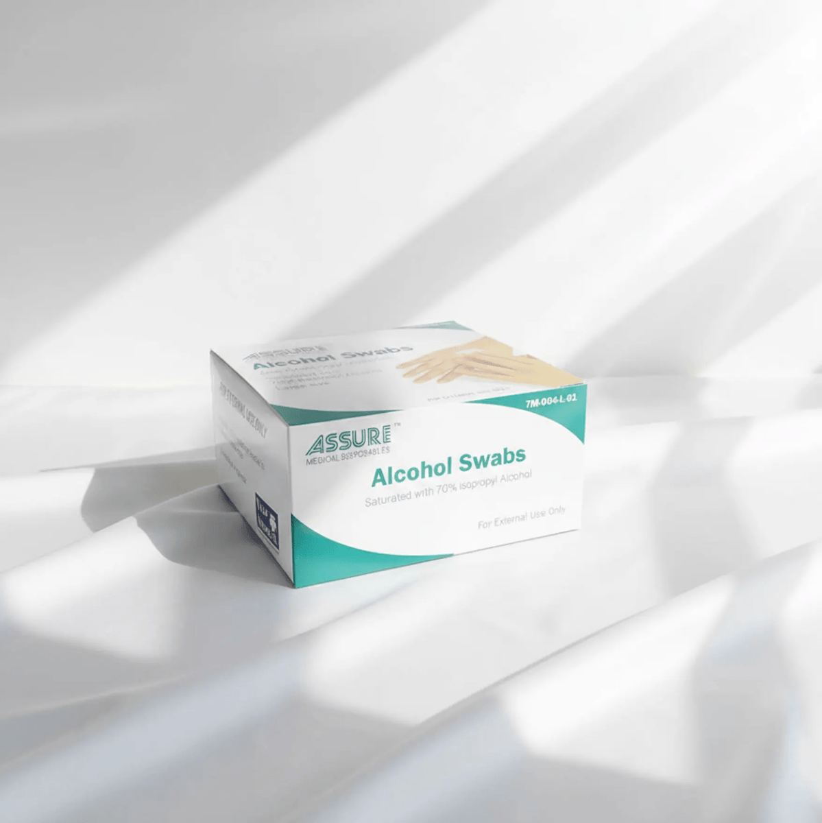 ASSURE Alcohol Swab (4cm x 4 cm) - Care@Home