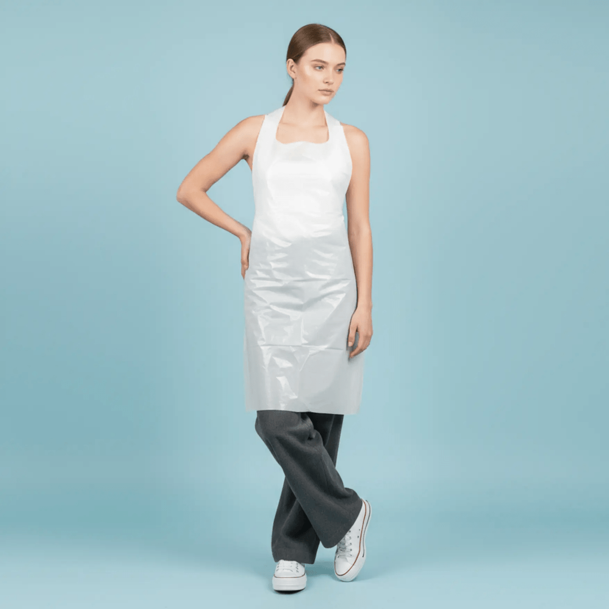 ASSURE Disposable Plastic Apron - Care@Home