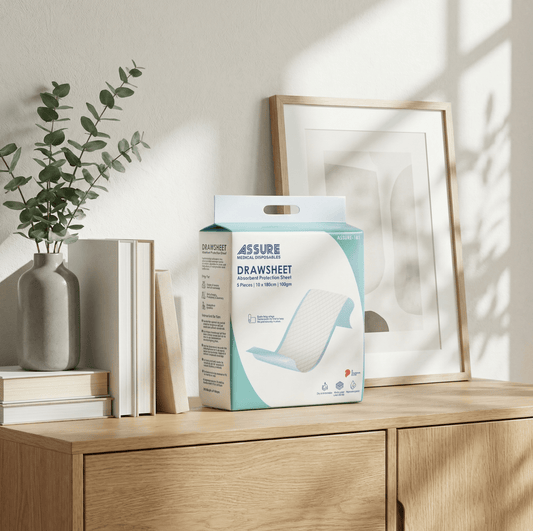 ASSURE Drawsheet 70cm X 180cm, 100g - Care@Home