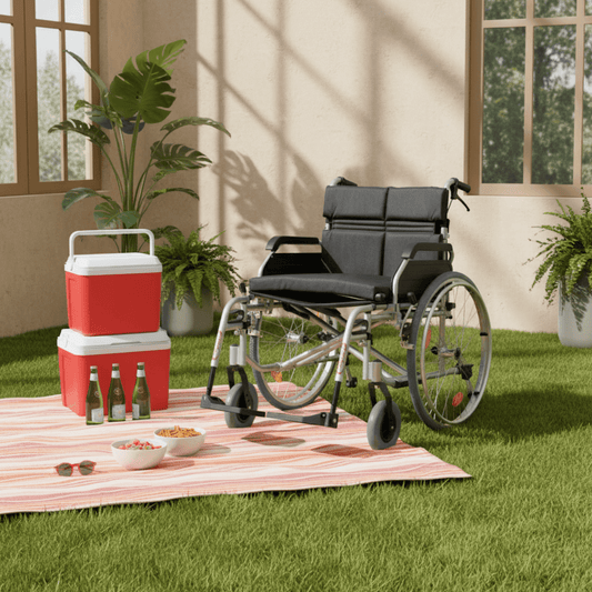 ASSURE REHAB Aluminium Bariatric Wheelchair - Care@Home