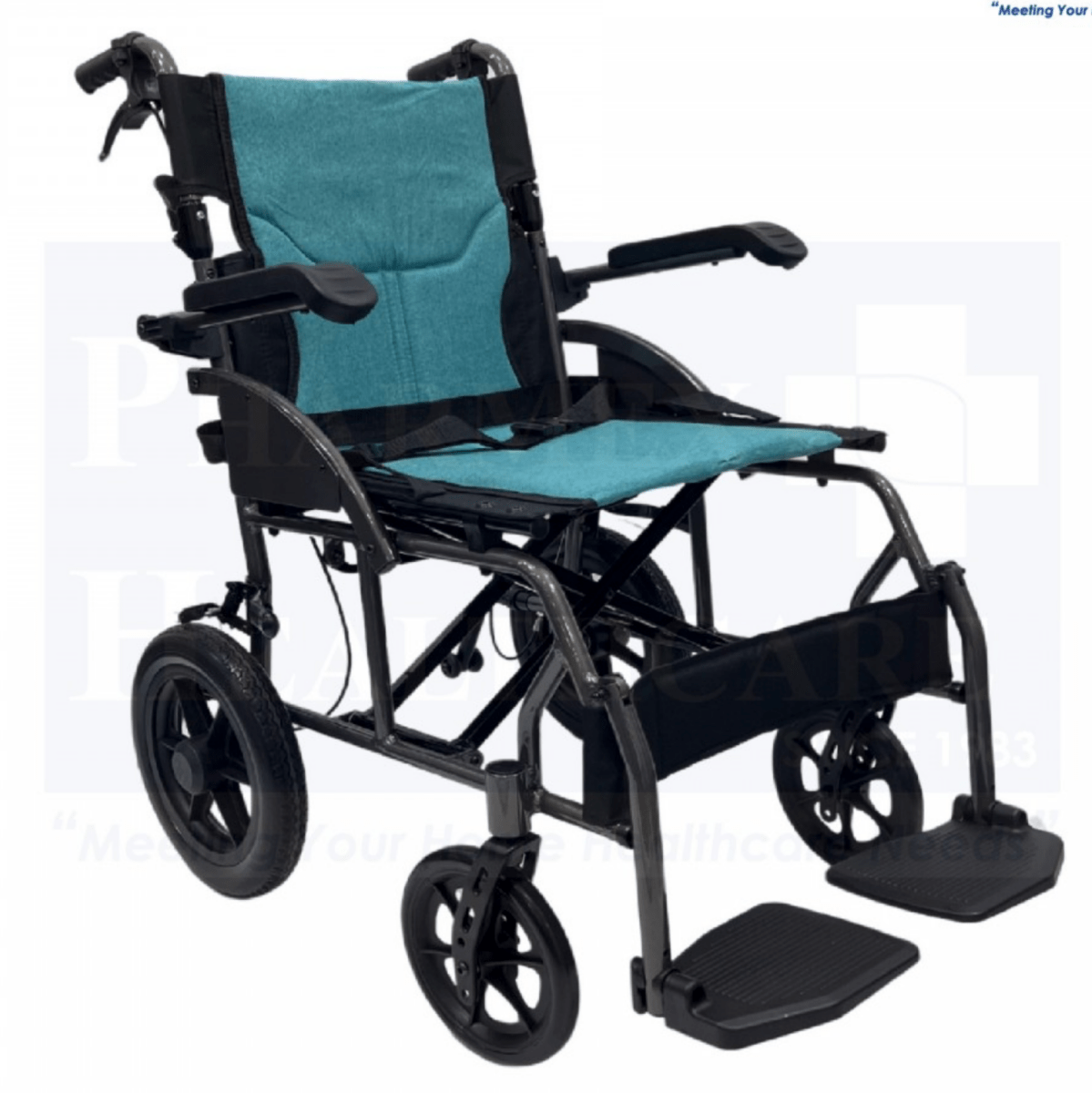 ASSURE REHAB Aluminium Foldable Pushchair 18" (AR - 0810) - Care@Home