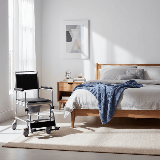 ASSURE REHAB Commode Chair  - Care@Home