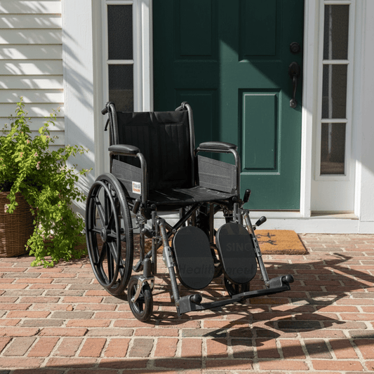 ASSURE REHAB Heavy Duty Hammertone Wheelchair (AR - 0126) - Care@Home
