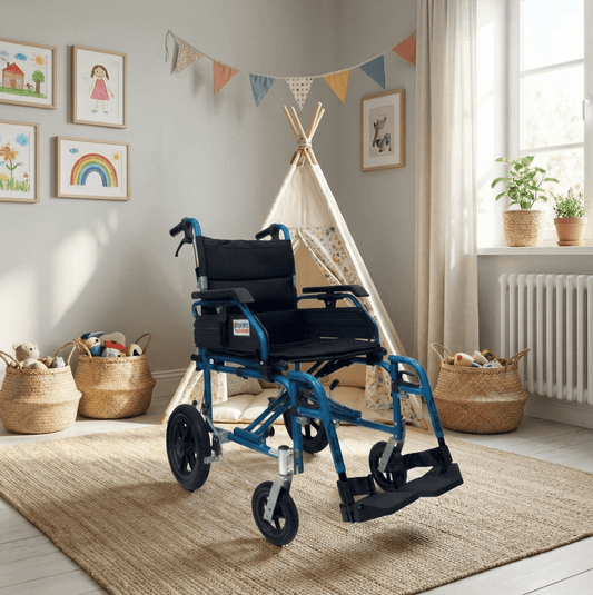 ASSURE REHAB Lightweight Aluminium Detachable Pushchair 16'/18" (AR - 0910) - Care@Home