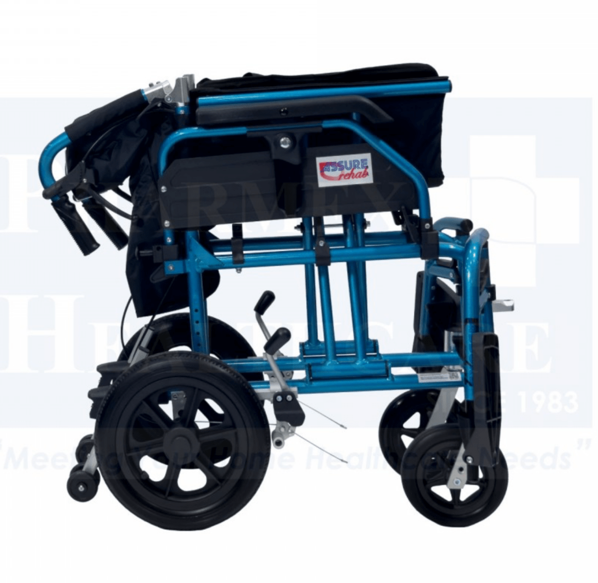 ASSURE REHAB Lightweight Aluminium Detachable Pushchair 16'/18" (AR - 0910) - Care@Home