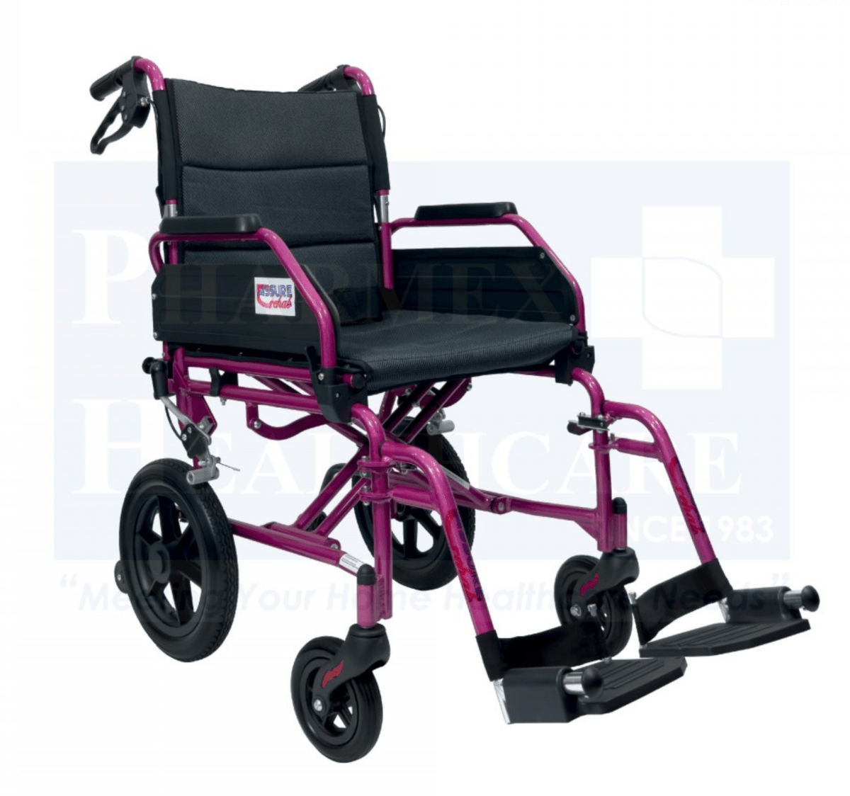 ASSURE REHAB Lightweight Aluminium Foldable Pushchair 18" (AR - 0197) - Care@Home