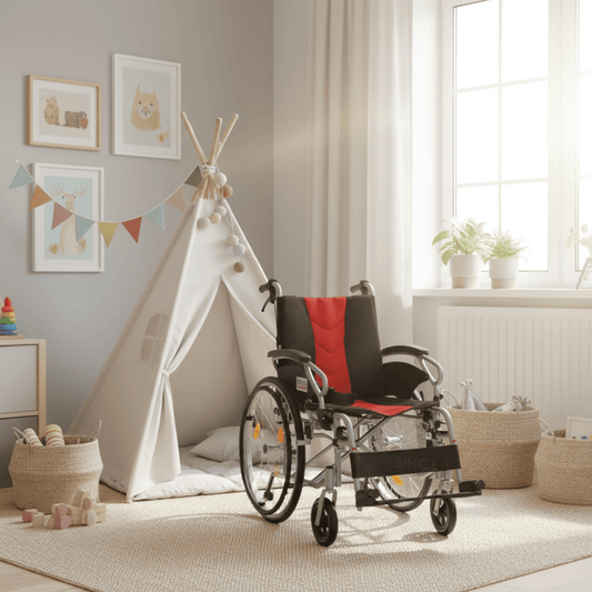 ASSURE REHAB Lightweight Detachable Wheelchair - Care@Home